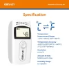 Termohigrometro dataloggers sensor interno humedad y temperatura almacenaje 16,000 puntos rango temp -30c a 60c - Imagen 3
