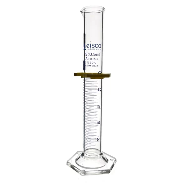 Cilindro de medición Clase A ASTM 25ml