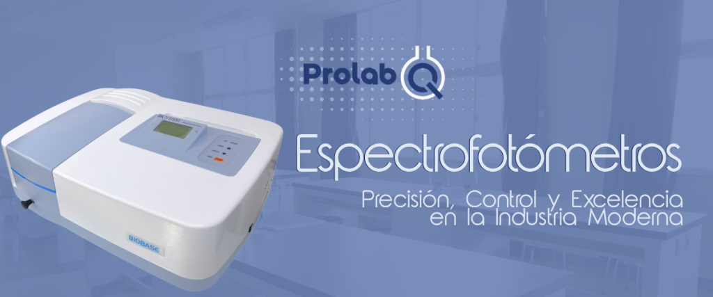 Espectrofotómetros de Precisión para la Industria Moderna